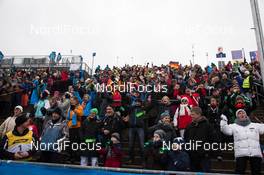 04.01.2014, Oberhof, Germany (GER): Biathlon Feature: fans with flags - IBU world cup biathlon, pursuit men, Oberhof (GER). www.nordicfocus.com. © Manzoni/NordicFocus. Every downloaded picture is fee-liable.