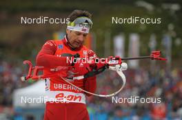 04.01.2014, Oberhof, Germany (GER): Ole Einar Bjoerndalen (NOR) - IBU world cup biathlon, pursuit men, Oberhof (GER). www.nordicfocus.com. © Manzoni/NordicFocus. Every downloaded picture is fee-liable.