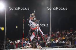 04.01.2014, Oberhof, Germany (GER): Elisa Gasparin (SUI) - IBU world cup biathlon, pursuit women, Oberhof (GER). www.nordicfocus.com. © Manzoni/NordicFocus. Every downloaded picture is fee-liable.