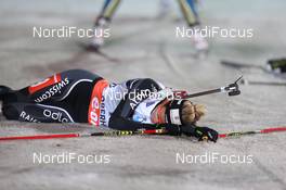 04.01.2014, Oberhof, Germany (GER): Elisa Gasparin (SUI) - IBU world cup biathlon, pursuit women, Oberhof (GER). www.nordicfocus.com. © Manzoni/NordicFocus. Every downloaded picture is fee-liable.