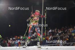04.01.2014, Oberhof, Germany (GER): Gabriela Soukalova (CZE) - IBU world cup biathlon, pursuit women, Oberhof (GER). www.nordicfocus.com. © Manzoni/NordicFocus. Every downloaded picture is fee-liable.