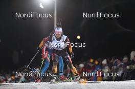 04.01.2014, Oberhof, Germany (GER): Andrea Henkel (GER) - IBU world cup biathlon, pursuit women, Oberhof (GER). www.nordicfocus.com. © Manzoni/NordicFocus. Every downloaded picture is fee-liable.