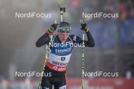 03.01.2014, Oberhof, Germany (GER): Lukas Hofer (ITA) - IBU world cup biathlon, sprint men, Oberhof (GER). www.nordicfocus.com. © Manzoni/NordicFocus. Every downloaded picture is fee-liable.