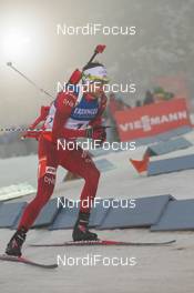 03.01.2014, Oberhof, Germany (GER): Ole Einar Bjoerndalen (NOR) - IBU world cup biathlon, sprint men, Oberhof (GER). www.nordicfocus.com. © Manzoni/NordicFocus. Every downloaded picture is fee-liable.
