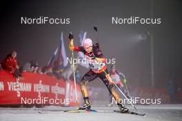 03.01.2014, Oberhof, Germany (GER): Evi Sachenbacher (GER) - IBU world cup biathlon, sprint women, Oberhof (GER). www.nordicfocus.com. © Manzoni/NordicFocus. Every downloaded picture is fee-liable.
