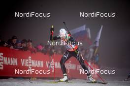 03.01.2014, Oberhof, Germany (GER): Kaisa Maekaeraeinen (FIN) - IBU world cup biathlon, sprint women, Oberhof (GER). www.nordicfocus.com. © Manzoni/NordicFocus. Every downloaded picture is fee-liable.