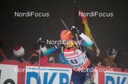 03.01.2014, Oberhof, Germany (GER): Juliya Dzhyma (UKR) - IBU world cup biathlon, sprint women, Oberhof (GER). www.nordicfocus.com. © Manzoni/NordicFocus. Every downloaded picture is fee-liable.