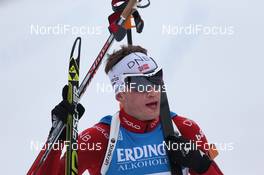 11.01.2014, Ruhpolding, Germany (GER): Tarjei Boe (NOR) - IBU world cup biathlon, individual men, Ruhpolding (GER). www.nordicfocus.com. © Manzoni/NordicFocus. Every downloaded picture is fee-liable.
