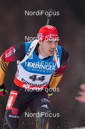 11.01.2014, Ruhpolding, Germany (GER): Arnd Peiffer (GER) - IBU world cup biathlon, individual men, Ruhpolding (GER). www.nordicfocus.com. © Manzoni/NordicFocus. Every downloaded picture is fee-liable.