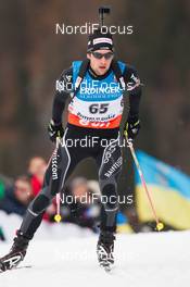 11.01.2014, Ruhpolding, Germany (GER): Mario Dolder (SUI) - IBU world cup biathlon, individual men, Ruhpolding (GER). www.nordicfocus.com. © Manzoni/NordicFocus. Every downloaded picture is fee-liable.