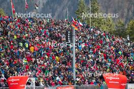 11.01.2014, Ruhpolding, Germany (GER): Biathlon Feature: Fans with flags - IBU world cup biathlon, individual men, Ruhpolding (GER). www.nordicfocus.com. © Manzoni/NordicFocus. Every downloaded picture is fee-liable.