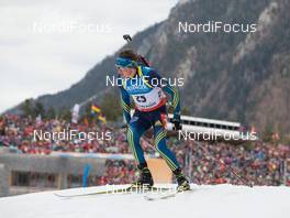 11.01.2014, Ruhpolding, Germany (GER): Fredrik Lindstroem (SWE) - IBU world cup biathlon, individual men, Ruhpolding (GER). www.nordicfocus.com. © Manzoni/NordicFocus. Every downloaded picture is fee-liable.