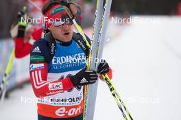 11.01.2014, Ruhpolding, Germany (GER): Evgeniy Garanichev (RUS) - IBU world cup biathlon, individual men, Ruhpolding (GER). www.nordicfocus.com. © Manzoni/NordicFocus. Every downloaded picture is fee-liable.