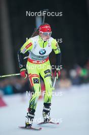 10.01.2014, Ruhpolding, Germany (GER): Natalia Prekopova (SVK)  - IBU world cup biathlon, individual women, Ruhpolding (GER). www.nordicfocus.com. © Manzoni/NordicFocus. Every downloaded picture is fee-liable.