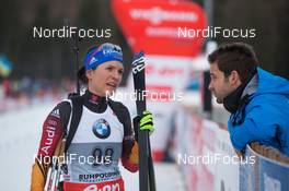 10.01.2014, Ruhpolding, Germany (GER): Kathrin Lang (GER)  - IBU world cup biathlon, individual women, Ruhpolding (GER). www.nordicfocus.com. © Manzoni/NordicFocus. Every downloaded picture is fee-liable.
