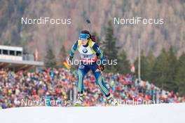 10.01.2014, Ruhpolding, Germany (GER): Elisabeth Hoegberg (SWE)  - IBU world cup biathlon, individual women, Ruhpolding (GER). www.nordicfocus.com. © Manzoni/NordicFocus. Every downloaded picture is fee-liable.