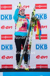 10.01.2014, Ruhpolding, Germany (GER): Gabriela Soukalova (CZE)  - IBU world cup biathlon, individual women, Ruhpolding (GER). www.nordicfocus.com. © Wukits/NordicFocus. Every downloaded picture is fee-liable.