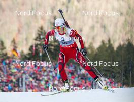 10.01.2014, Ruhpolding, Germany (GER): Tiril Ekhoff (NOR)  - IBU world cup biathlon, individual women, Ruhpolding (GER). www.nordicfocus.com. © Manzoni/NordicFocus. Every downloaded picture is fee-liable.