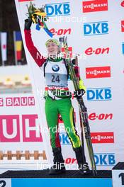 10.01.2014, Ruhpolding, Germany (GER): Darya Domracheva (BLR)  - IBU world cup biathlon, individual women, Ruhpolding (GER). www.nordicfocus.com. © Wukits/NordicFocus. Every downloaded picture is fee-liable.