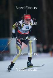 10.01.2014, Ruhpolding, Germany (GER): Anastasiya Kuzmina (SVK)  - IBU world cup biathlon, individual women, Ruhpolding (GER). www.nordicfocus.com. © Manzoni/NordicFocus. Every downloaded picture is fee-liable.