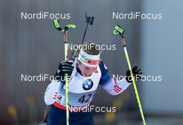 10.01.2014, Ruhpolding, Germany (GER): Susan Dunklee (USA)  - IBU world cup biathlon, individual women, Ruhpolding (GER). www.nordicfocus.com. © Manzoni/NordicFocus. Every downloaded picture is fee-liable.