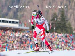 10.01.2014, Ruhpolding, Germany (GER): Monika Hojnisz (POL)  - IBU world cup biathlon, individual women, Ruhpolding (GER). www.nordicfocus.com. © Manzoni/NordicFocus. Every downloaded picture is fee-liable.