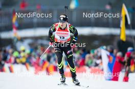 12.01.2014, Ruhpolding, Germany (GER): Alexis Boeuf (FRA)  - IBU world cup biathlon, pursuit men, Ruhpolding (GER). www.nordicfocus.com. © Manzoni/NordicFocus. Every downloaded picture is fee-liable.