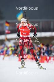 12.01.2014, Ruhpolding, Germany (GER): Elise Ringen (NOR)  - IBU world cup biathlon, pursuit women, Ruhpolding (GER). www.nordicfocus.com. © Manzoni/NordicFocus. Every downloaded picture is fee-liable.