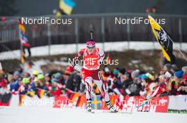 12.01.2014, Ruhpolding, Germany (GER): Fuyuko Suzuki (JPN)  - IBU world cup biathlon, pursuit women, Ruhpolding (GER). www.nordicfocus.com. © Manzoni/NordicFocus. Every downloaded picture is fee-liable.