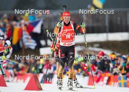 12.01.2014, Ruhpolding, Germany (GER): Laura Dahlmeier (GER)  - IBU world cup biathlon, pursuit women, Ruhpolding (GER). www.nordicfocus.com. © Manzoni/NordicFocus. Every downloaded picture is fee-liable.
