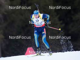 09.01.2014, Ruhpolding, Germany (GER): Bjoern Ferry (SWE)  - IBU world cup biathlon, relay men, Ruhpolding (GER). www.nordicfocus.com. © Manzoni/NordicFocus. Every downloaded picture is fee-liable.