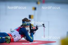 08.01.2014, Ruhpolding, Germany (GER): Anna-Karin Stroemstedt (SWE)  - IBU world cup biathlon, relay women, Ruhpolding (GER). www.nordicfocus.com. © Manzoni/NordicFocus. Every downloaded picture is fee-liable.