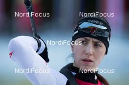 08.01.2014, Ruhpolding, Germany (GER): Rosanna Crawford (CAN)  - IBU world cup biathlon, relay women, Ruhpolding (GER). www.nordicfocus.com. © Manzoni/NordicFocus. Every downloaded picture is fee-liable.