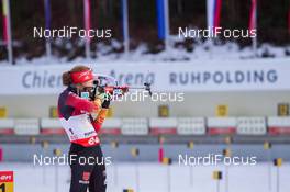 08.01.2014, Ruhpolding, Germany (GER): Laura Dahlmeier (GER)  - IBU world cup biathlon, relay women, Ruhpolding (GER). www.nordicfocus.com. © Manzoni/NordicFocus. Every downloaded picture is fee-liable.