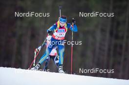 08.01.2014, Ruhpolding, Germany (GER): Elisabeth Hoegberg (SWE)  - IBU world cup biathlon, relay women, Ruhpolding (GER). www.nordicfocus.com. © Manzoni/NordicFocus. Every downloaded picture is fee-liable.