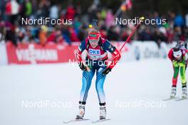 08.01.2014, Ruhpolding, Germany (GER): Olga Zaitseva (RUS)  - IBU world cup biathlon, relay women, Ruhpolding (GER). www.nordicfocus.com. © Manzoni/NordicFocus. Every downloaded picture is fee-liable.