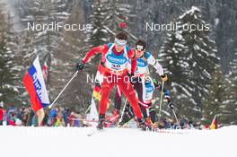 18.01.2014, Antholz, Italy (ITA): Ole Einar Bjoerndalen (NOR) - IBU world cup biathlon, pursuit men, Antholz (ITA). www.nordicfocus.com. © Manzoni/NordicFocus. Every downloaded picture is fee-liable.