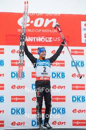 18.01.2014, Antholz, Italy (ITA): Simon Schempp (GER) - IBU world cup biathlon, pursuit men, Antholz (ITA). www.nordicfocus.com. © Manzoni/NordicFocus. Every downloaded picture is fee-liable.