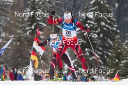 18.01.2014, Antholz, Italy (ITA): Alexander Os (NOR) - IBU world cup biathlon, pursuit men, Antholz (ITA). www.nordicfocus.com. © Manzoni/NordicFocus. Every downloaded picture is fee-liable.