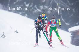 18.01.2014, Antholz, Italy (ITA): Christian de Lorenzi (ITA) - IBU world cup biathlon, pursuit men, Antholz (ITA). www.nordicfocus.com. © Manzoni/NordicFocus. Every downloaded picture is fee-liable.