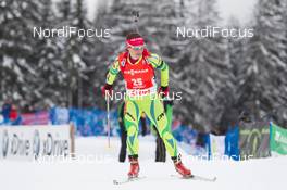 18.01.2014, Antholz, Italy (ITA): Teja Gregorin (SLO) - IBU world cup biathlon, pursuit women, Antholz (ITA). www.nordicfocus.com. © Manzoni/NordicFocus. Every downloaded picture is fee-liable.