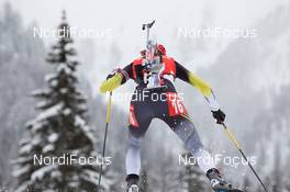 18.01.2014, Antholz, Italy (ITA): Anastasiya Kuzmina (SVK) - IBU world cup biathlon, pursuit women, Antholz (ITA). www.nordicfocus.com. © Manzoni/NordicFocus. Every downloaded picture is fee-liable.