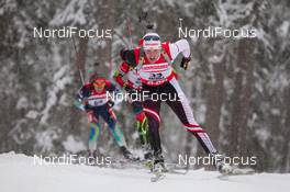 17.01.2014, Antholz, Italy (ITA): Simon Eder (AUT) - IBU world cup biathlon, sprint men, Antholz (ITA). www.nordicfocus.com. © Manzoni/NordicFocus. Every downloaded picture is fee-liable.