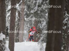 17.01.2014, Antholz, Italy (ITA): Michal Slesingr (CZE) - IBU world cup biathlon, sprint men, Antholz (ITA). www.nordicfocus.com. © Manzoni/NordicFocus. Every downloaded picture is fee-liable.
