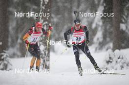 17.01.2014, Antholz, Italy (ITA): Krasimir Anev (BUL) - IBU world cup biathlon, sprint men, Antholz (ITA). www.nordicfocus.com. © Manzoni/NordicFocus. Every downloaded picture is fee-liable.