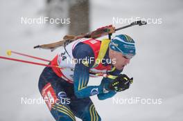 17.01.2014, Antholz, Italy (ITA): Bjoern Ferry (SWE) - IBU world cup biathlon, sprint men, Antholz (ITA). www.nordicfocus.com. © Manzoni/NordicFocus. Every downloaded picture is fee-liable.