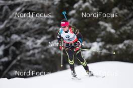 16.01.2014, Antholz, Italy (ITA): Sofie Boilley (FRA) - IBU world cup biathlon, sprint women, Antholz (ITA). www.nordicfocus.com. © Manzoni/NordicFocus. Every downloaded picture is fee-liable.