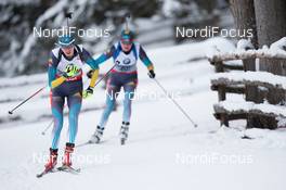 16.01.2014, Antholz, Italy (ITA): Elena Khrustaleva (KAZ) - IBU world cup biathlon, sprint women, Antholz (ITA). www.nordicfocus.com. © Manzoni/NordicFocus. Every downloaded picture is fee-liable.