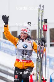 16.01.2014, Antholz, Italy (ITA): Andrea Henkel (GER) - IBU world cup biathlon, sprint women, Antholz (ITA). www.nordicfocus.com. © Manzoni/NordicFocus. Every downloaded picture is fee-liable.
