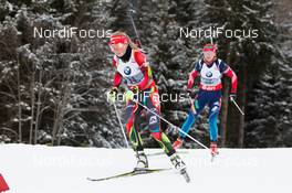 16.01.2014, Antholz, Italy (ITA): Eva Puskarcikova (CZE) - IBU world cup biathlon, sprint women, Antholz (ITA). www.nordicfocus.com. © Manzoni/NordicFocus. Every downloaded picture is fee-liable.